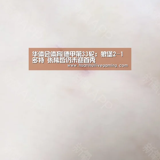 华体会体育|德甲第33轮:狼堡2-1多特 张稀哲仍未迎首秀